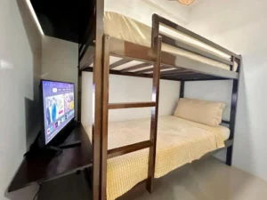 Second bedroom with bunk bed in City Square East Surabaya apartment