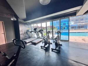Gym facility at City Square apartment Surabaya