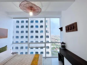 Master bedroom in City Square East Surabaya apartment